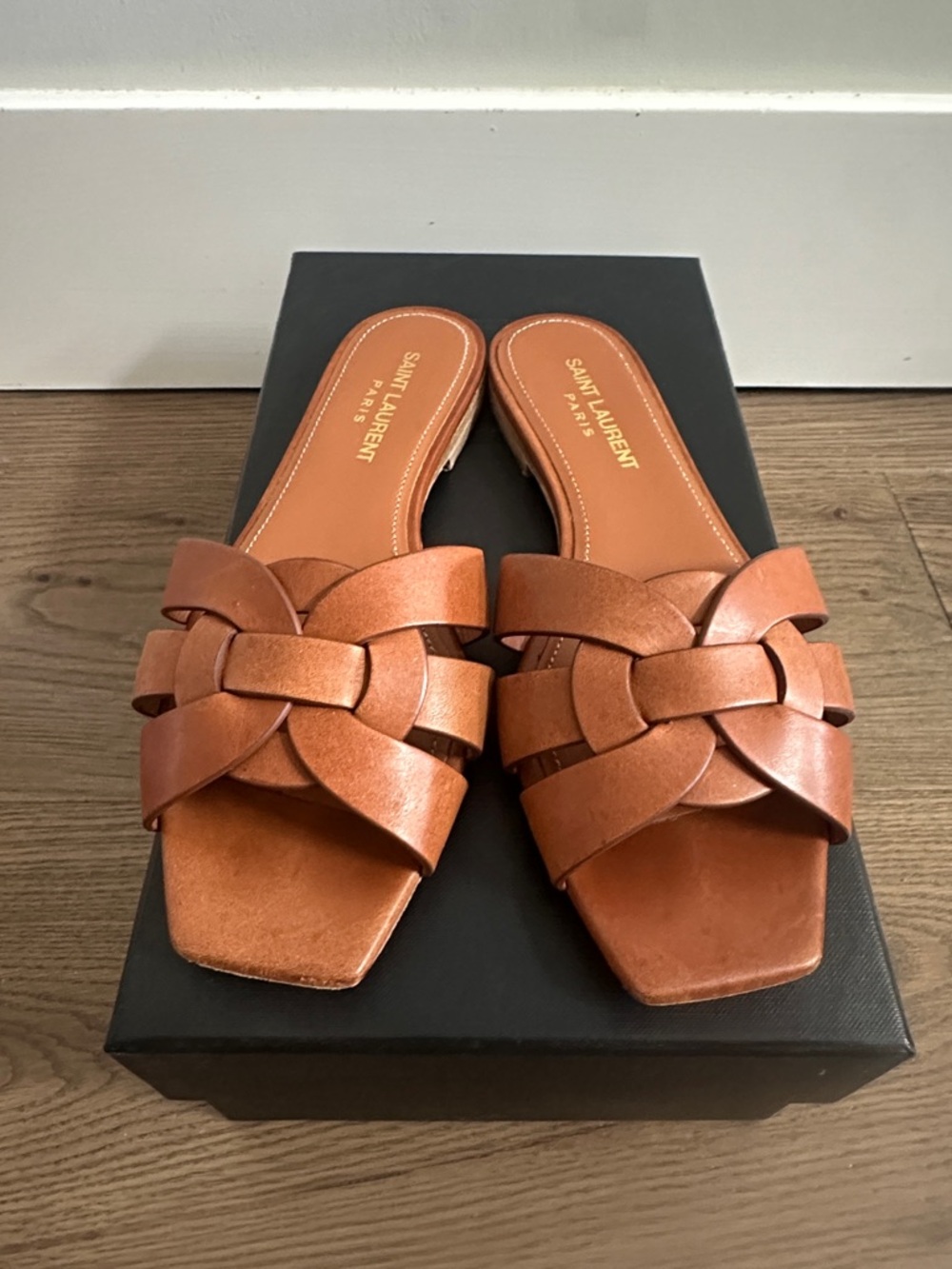 Saint Laurent Tribute Sandals